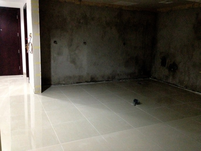 og så fikk vi nytt kjøkkengulv