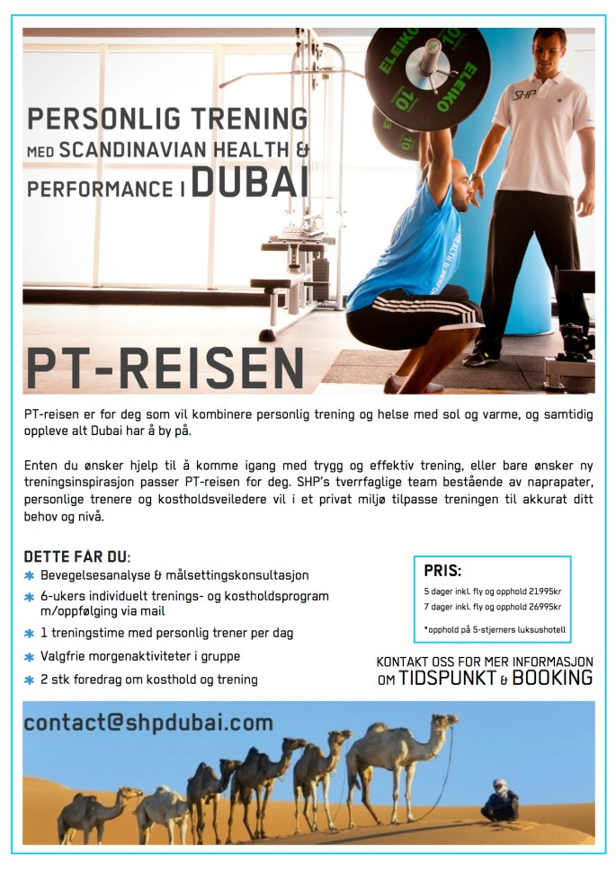 PT reisen annonse norsk bilde