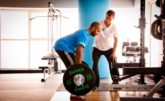 private training front